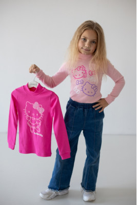 Комплект водолазок для дівчаток